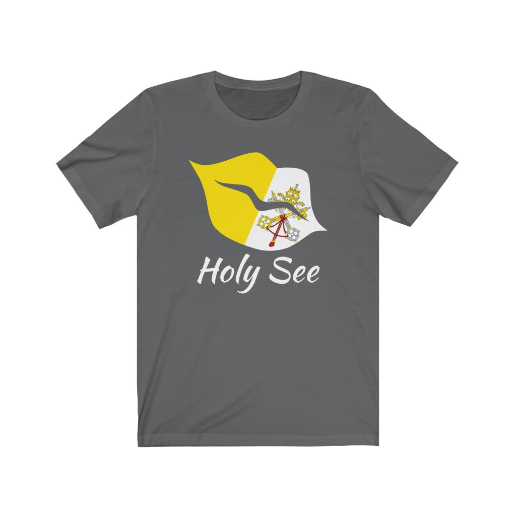 Holy See Lips Flag Premium Tee 2 - Unisex