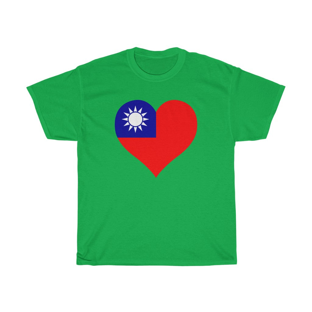Republic of China - Taiwan Heart Flag Standard Tee - Unisex