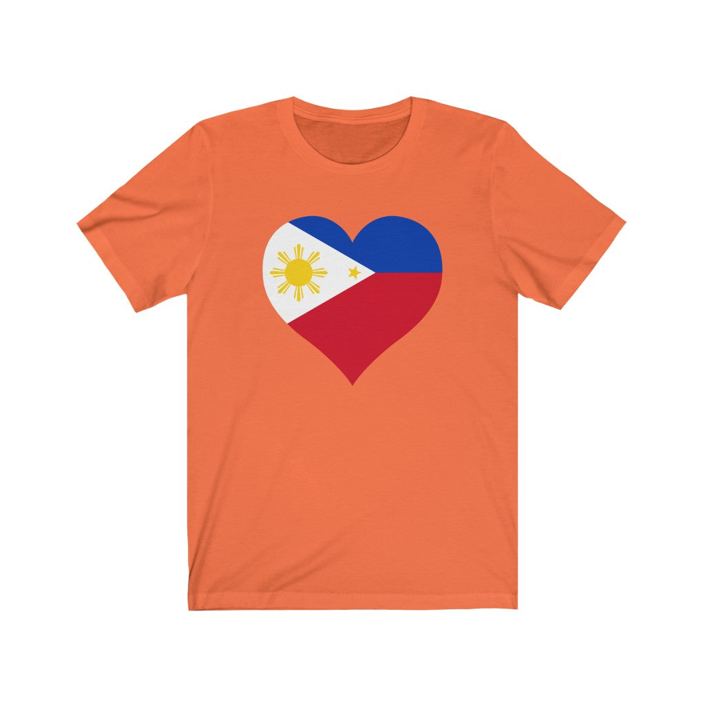 Philippines Heart Flag Premium Tee - Unisex