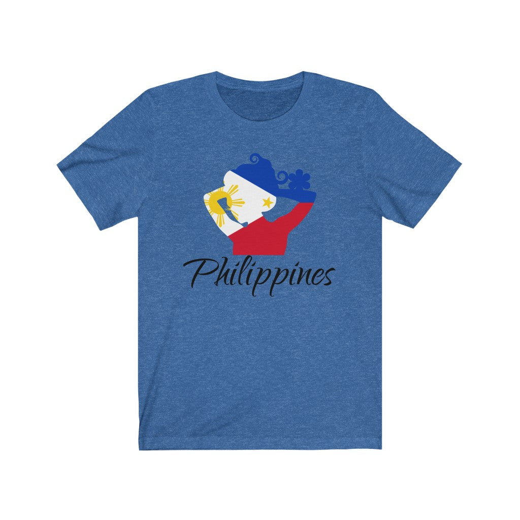 Philippines Lady Flag Premium Tee 1 - Unisex
