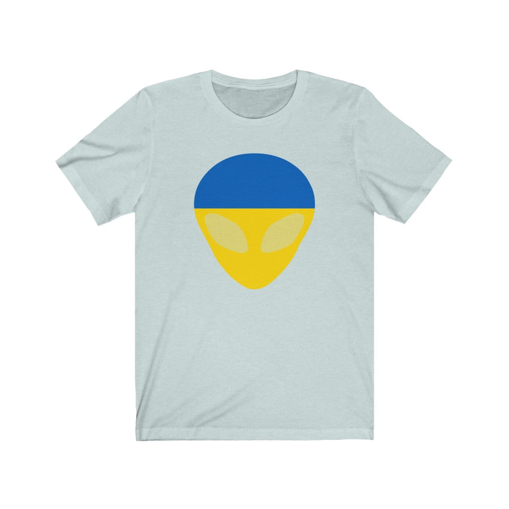 Ukraine Alien Flag Premium Tee - Unisex