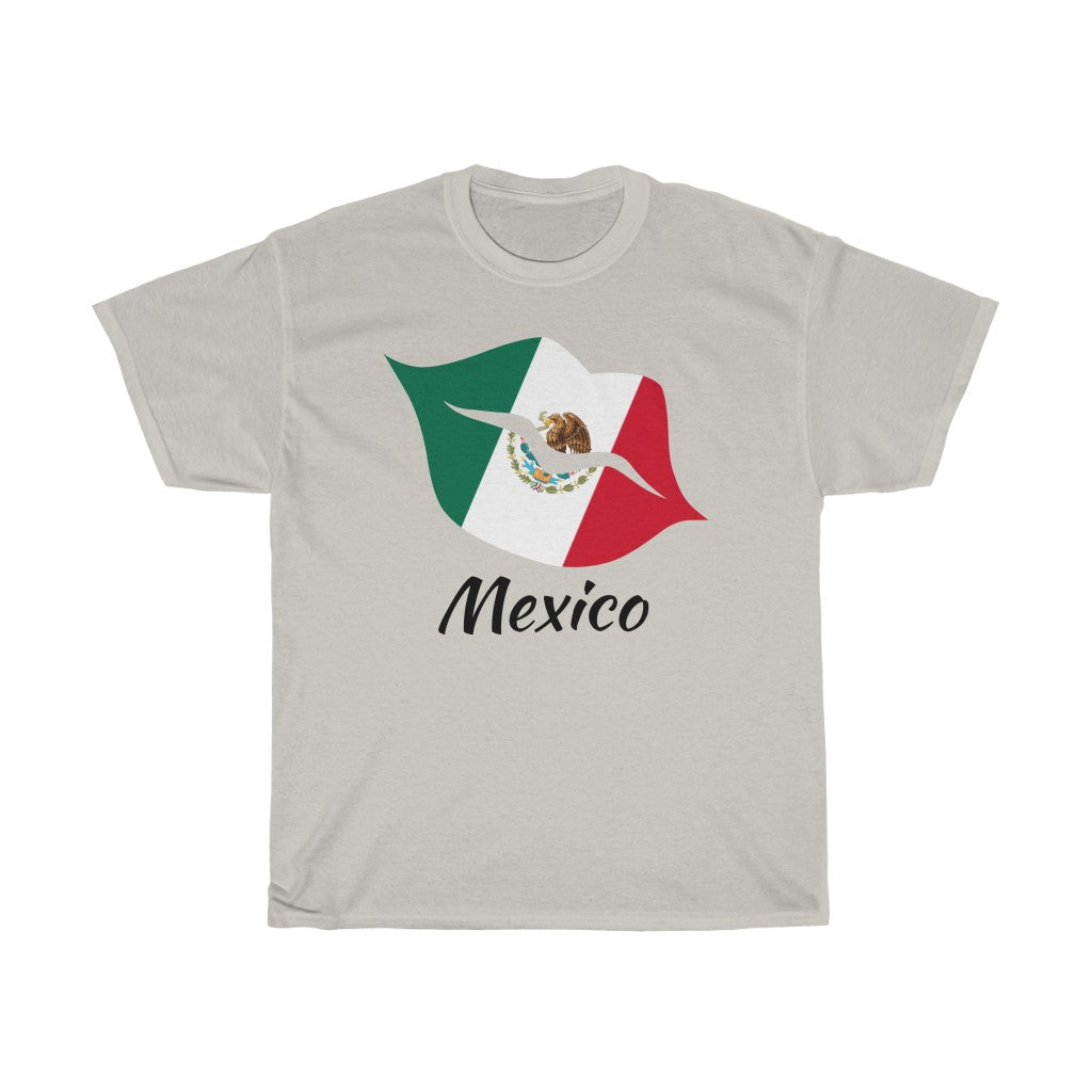 Mexico Lips Flag Standard Tee 1 - Unisex
