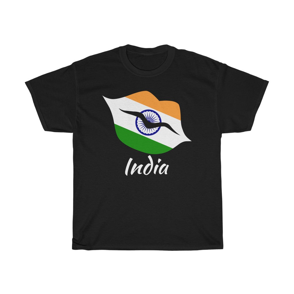 India Lips Flag Standard Tee 2 - Unisex