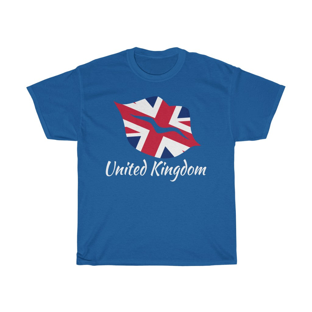United Kingdom Lips Flag Standard Tee 2 - Unisex