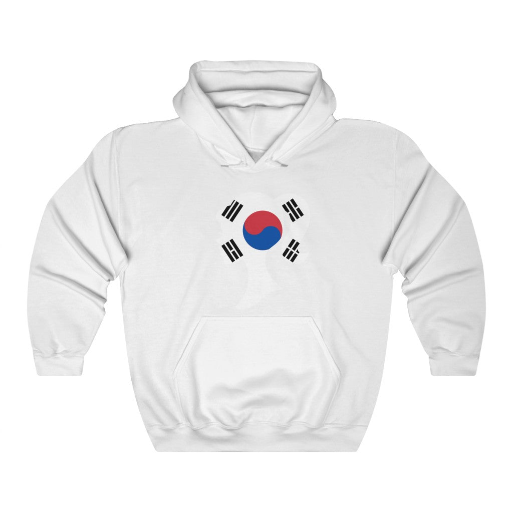 South Korea Girl Flag Hoodie Sweatshirt - Unisex