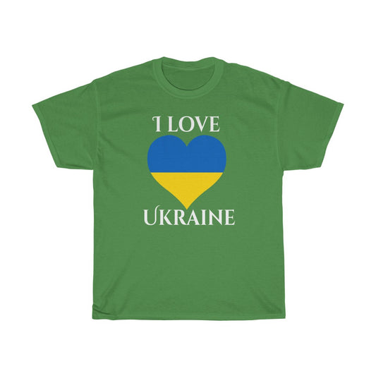 Ukraine Heart Flag Standard Tee 2 - Unisex