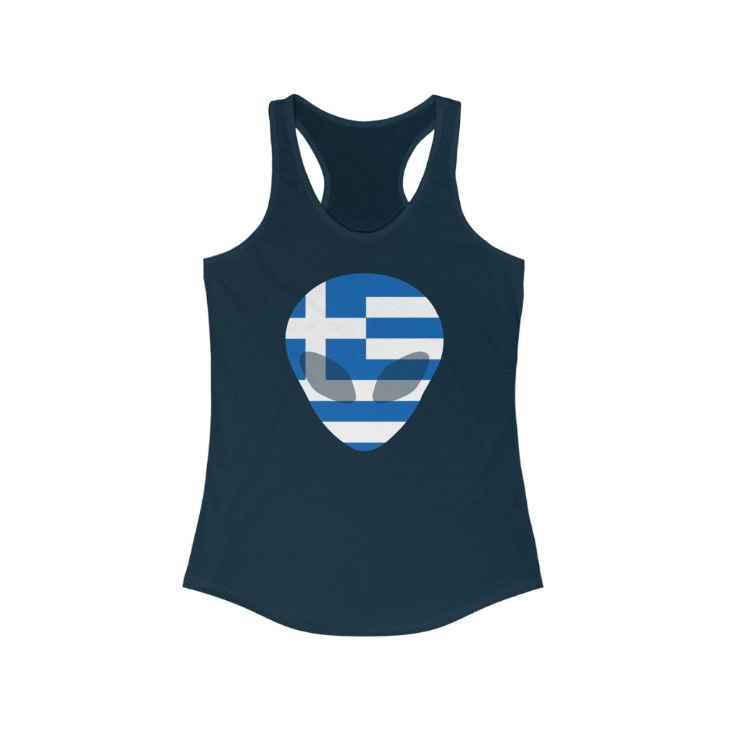Greece Alien Flag Tank - Women