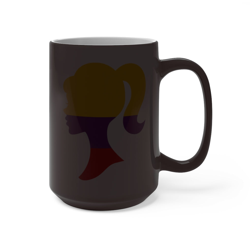 Colombia Girl Color Changing Mug