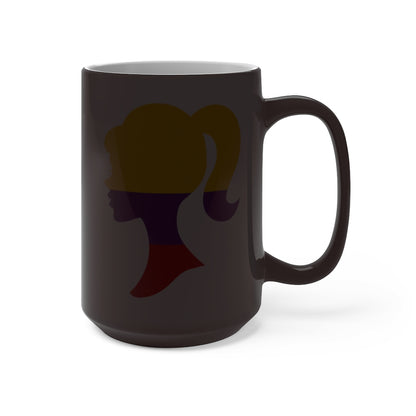 Colombia Girl Color Changing Mug