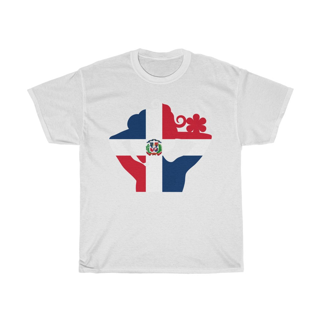 Dominican Republic Lady Flag Standard Tee - Unisex