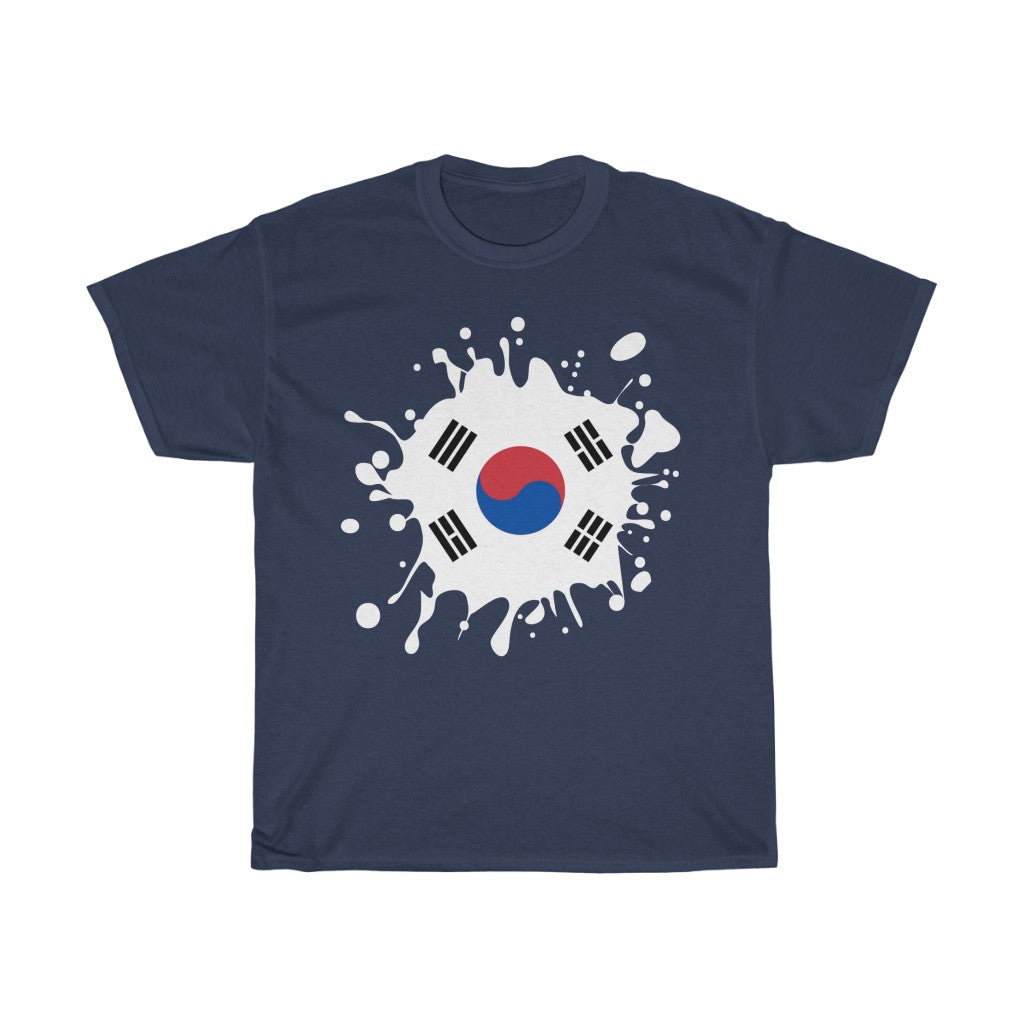 South Korea Splat Flag Standard Tee - Unisex