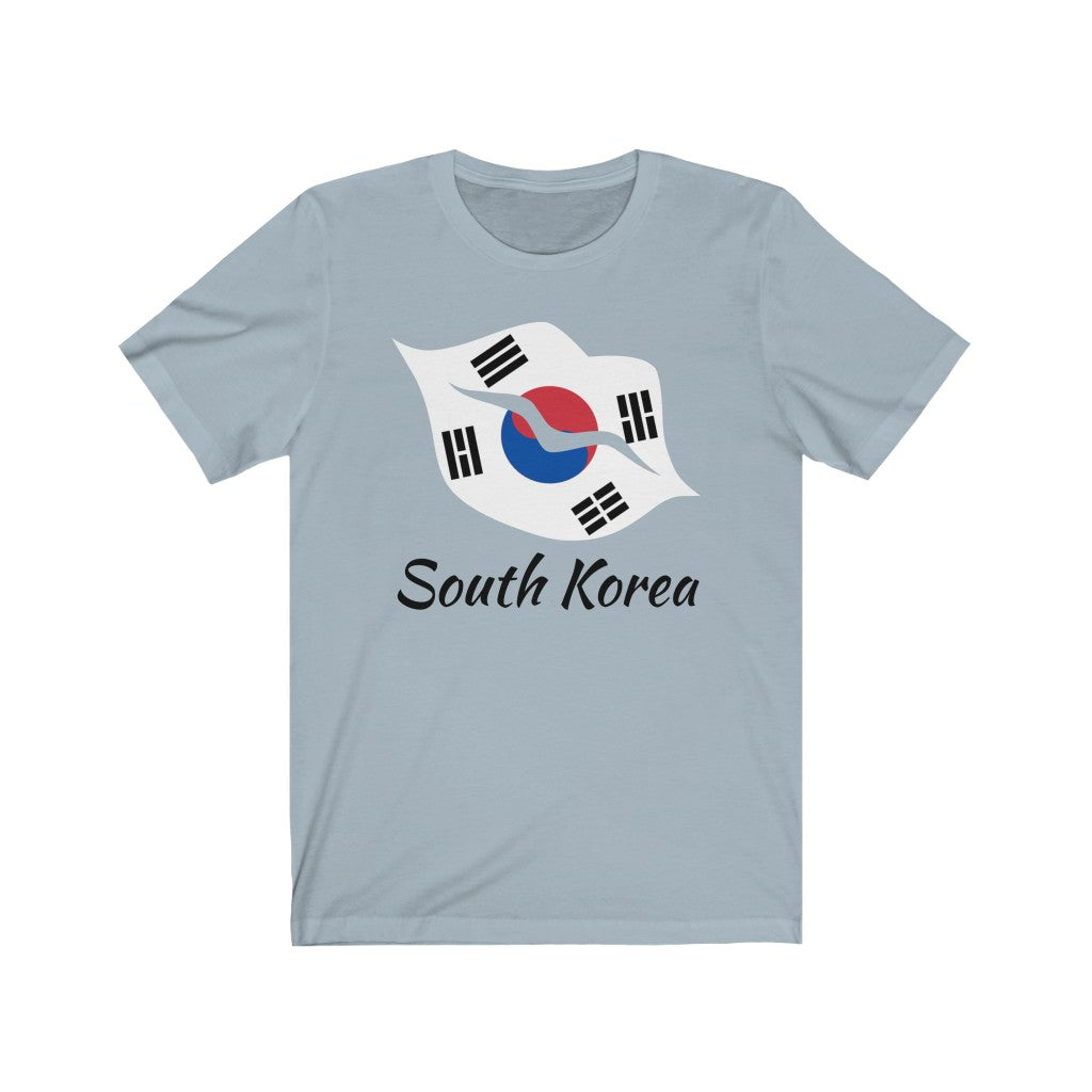 South Korea Lips Flag Premium Tee 1 - Unisex