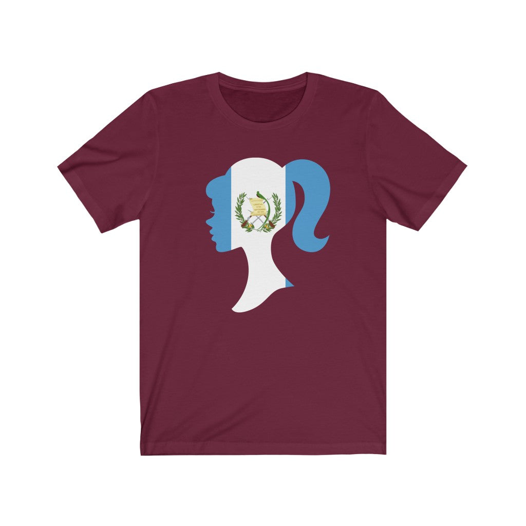 Guatemala Girl Flag Premium Tee - Unisex