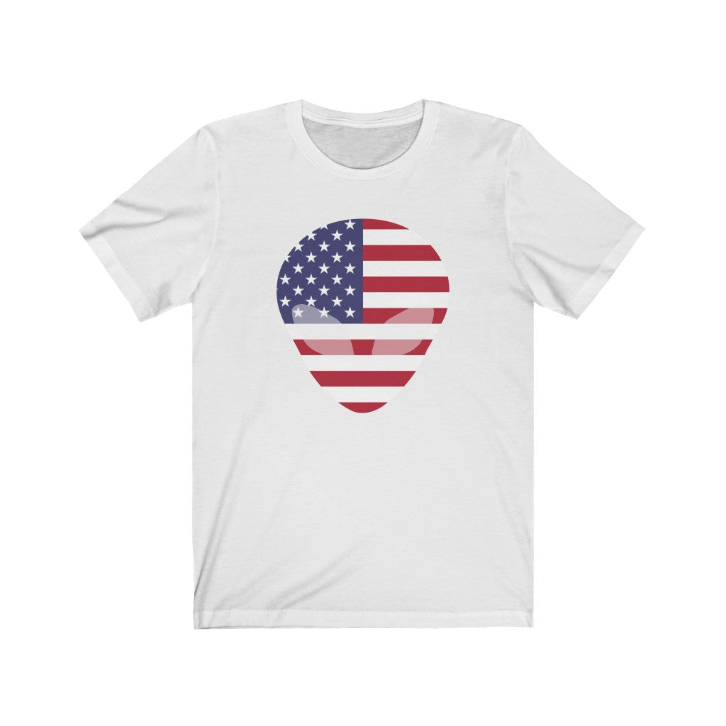 United States of America Alien Flag Premium Tee - Unisex