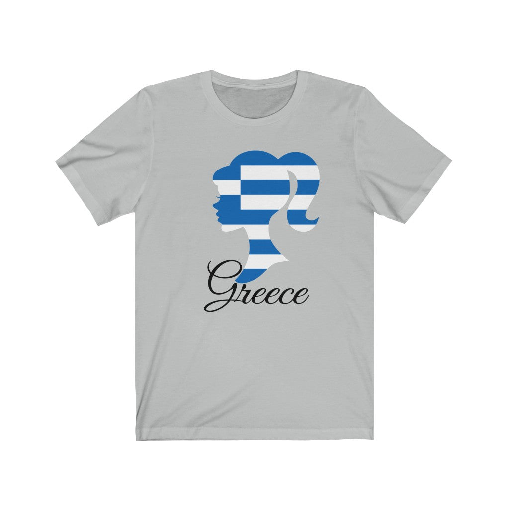 Greece Girl Flag Premium Tee 1 - Unisex