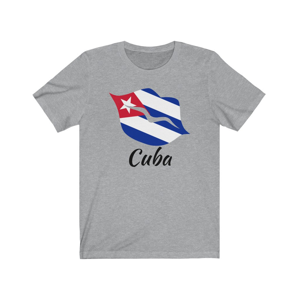 Cuba Lips Flag Premium Tee 1 - Unisex
