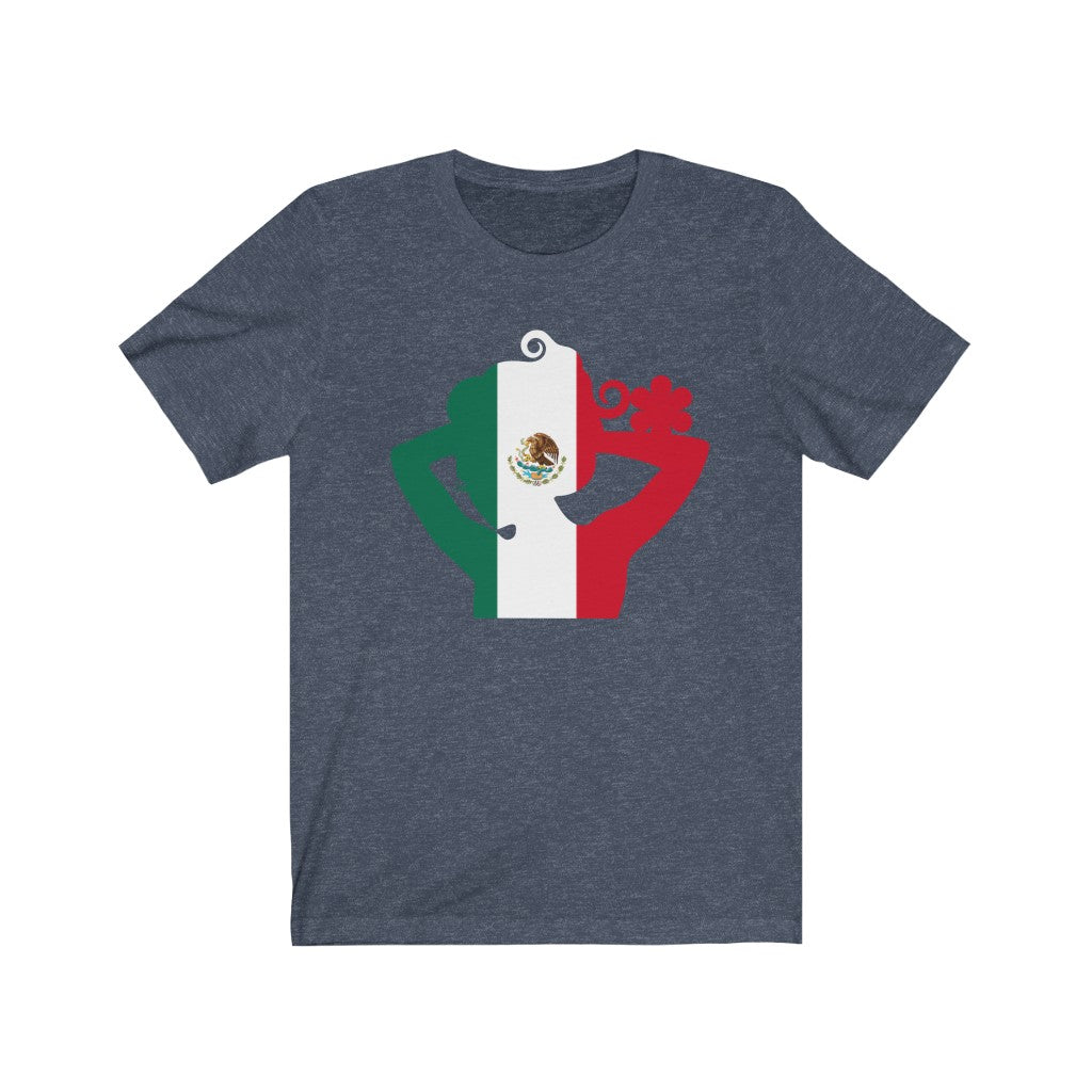 Mexico Lady Flag Premium Tee - Unisex