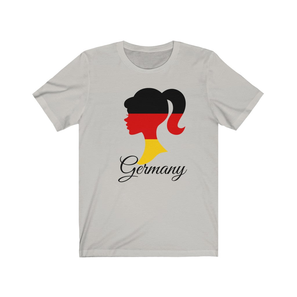 Germany Girl Flag Premium Tee 1 - Unisex