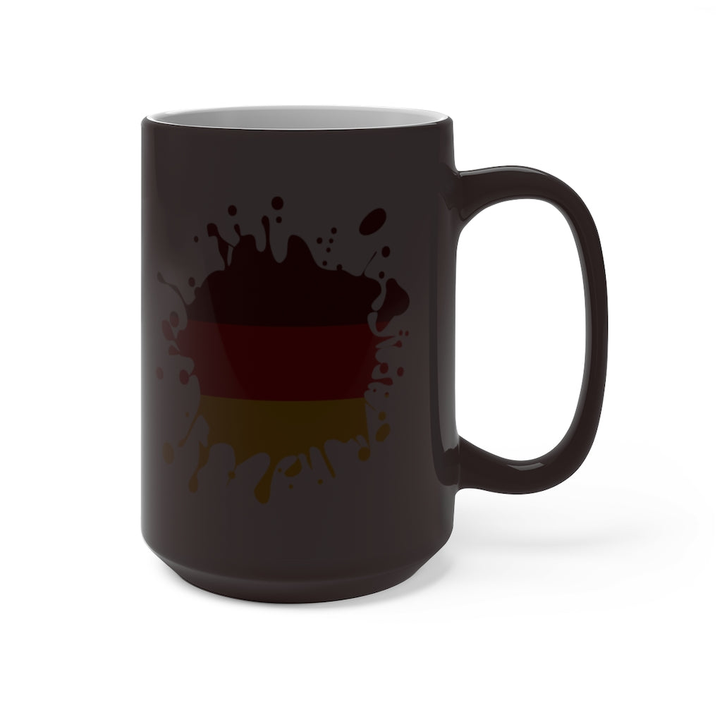 Germany Splat Color Changing Mug