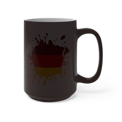 Germany Splat Color Changing Mug
