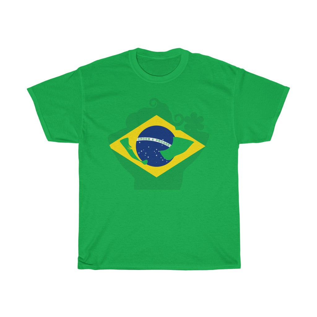 Brazil Lady Flag Standard Tee - Unisex