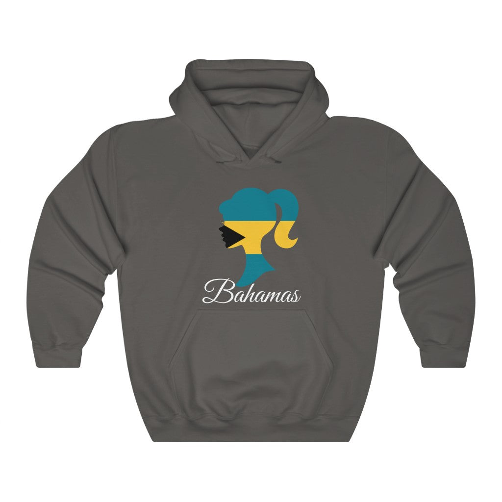 Bahamas Girl Flag Hoodie Sweatshirt 2 - Unisex
