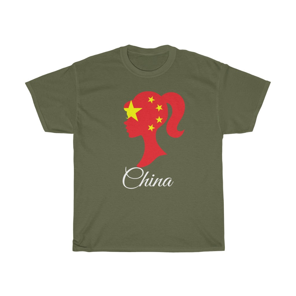 China Girl Flag Standard Tee 2 - Unisex