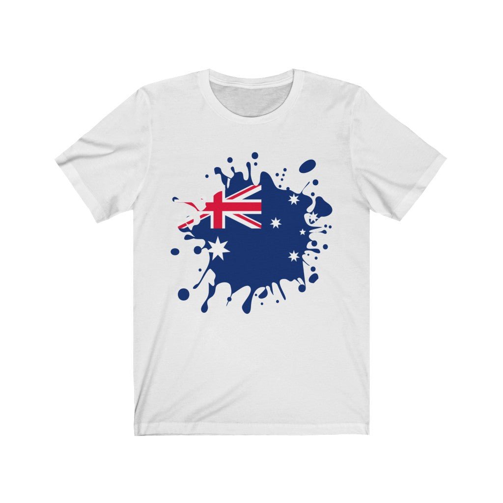 Australia Splat Flag Premium Tee - Unisex