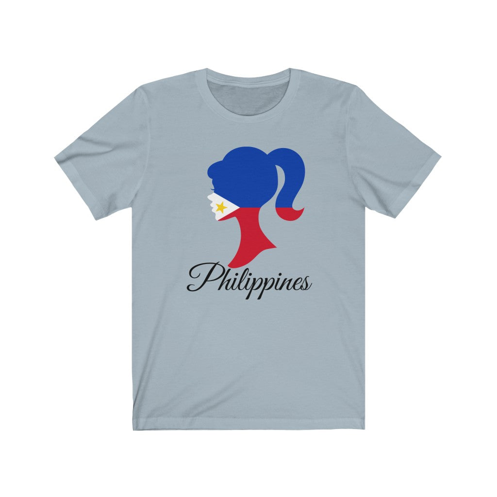 Philippines Girl Flag Premium Tee 1 - Unisex