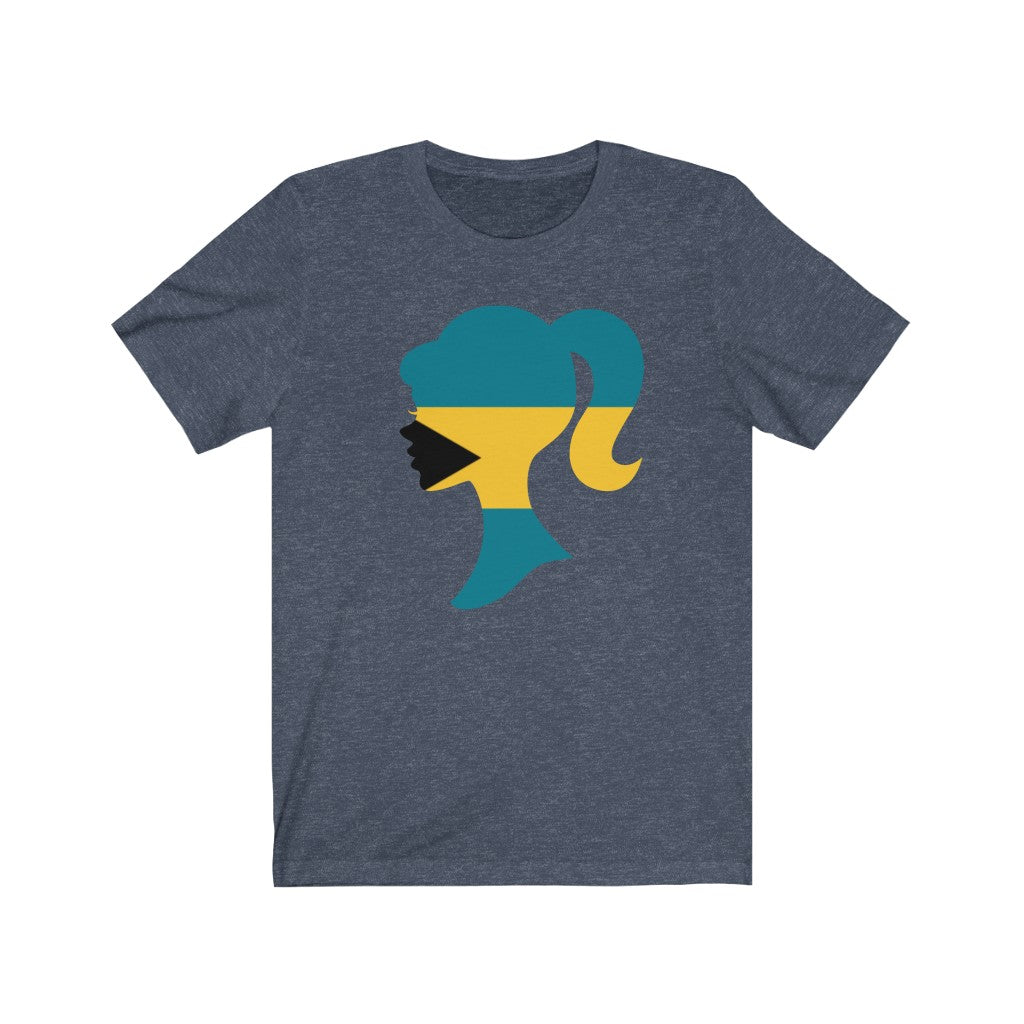 Bahamas Girl Flag Premium Tee - Unisex