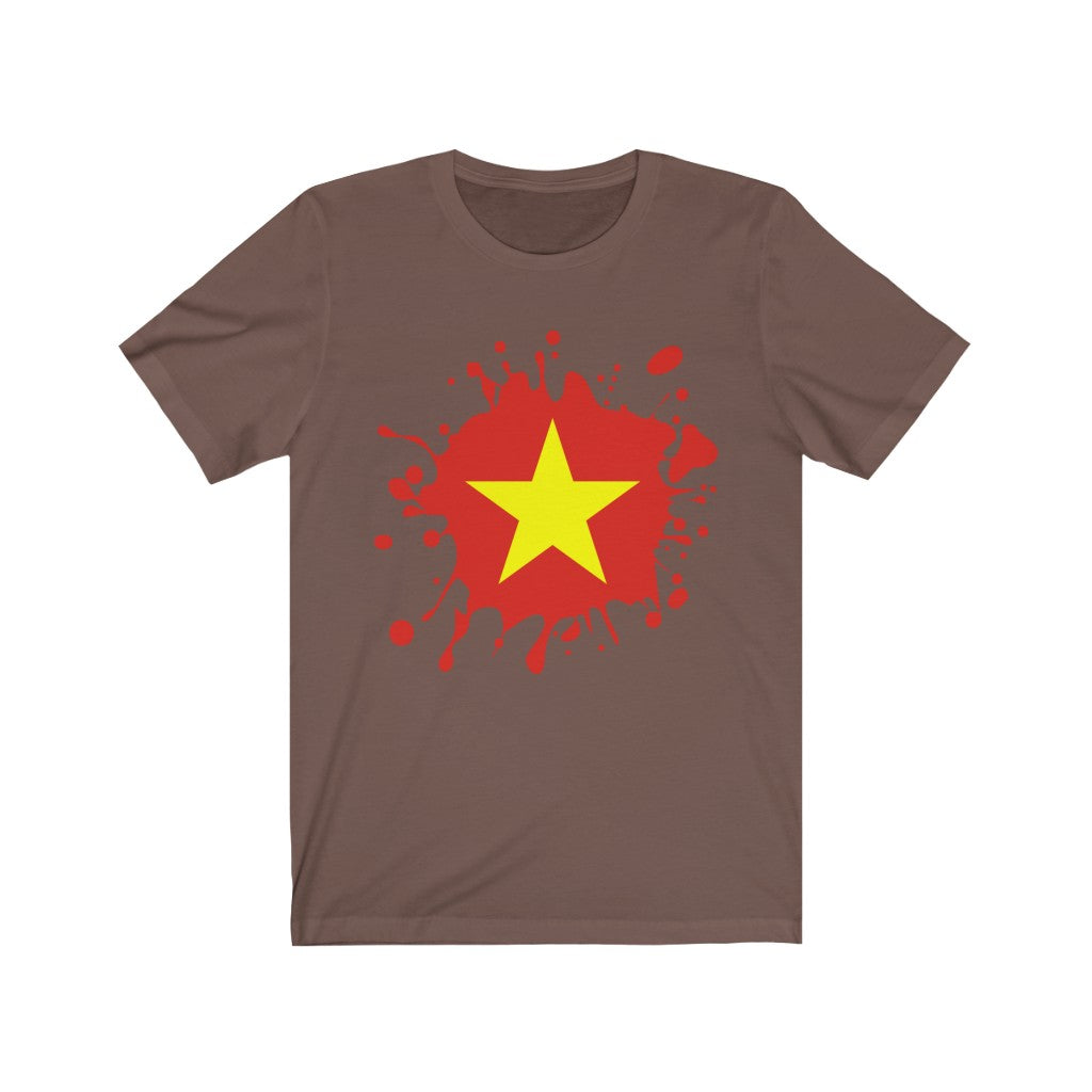 Vietnam Splat Flag Premium Tee - Unisex