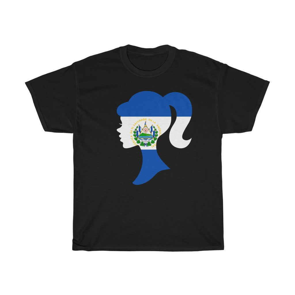 El Salvador Girl Flag Standard Tee - Unisex