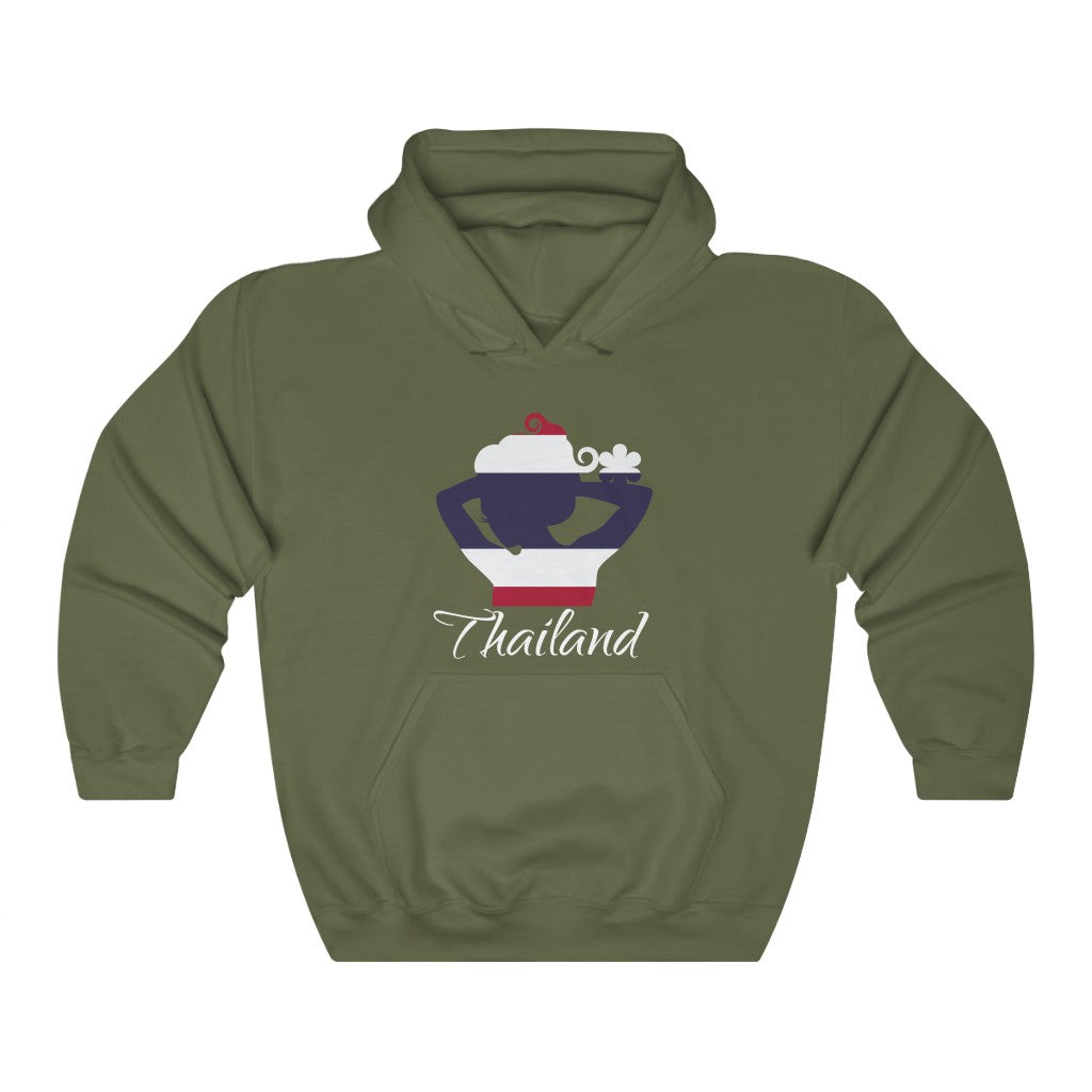 Thailand Lady Flag Hoodie Sweatshirt 2 - Unisex