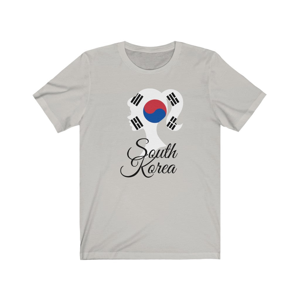 South Korea Girl Flag Premium Tee 1 - Unisex