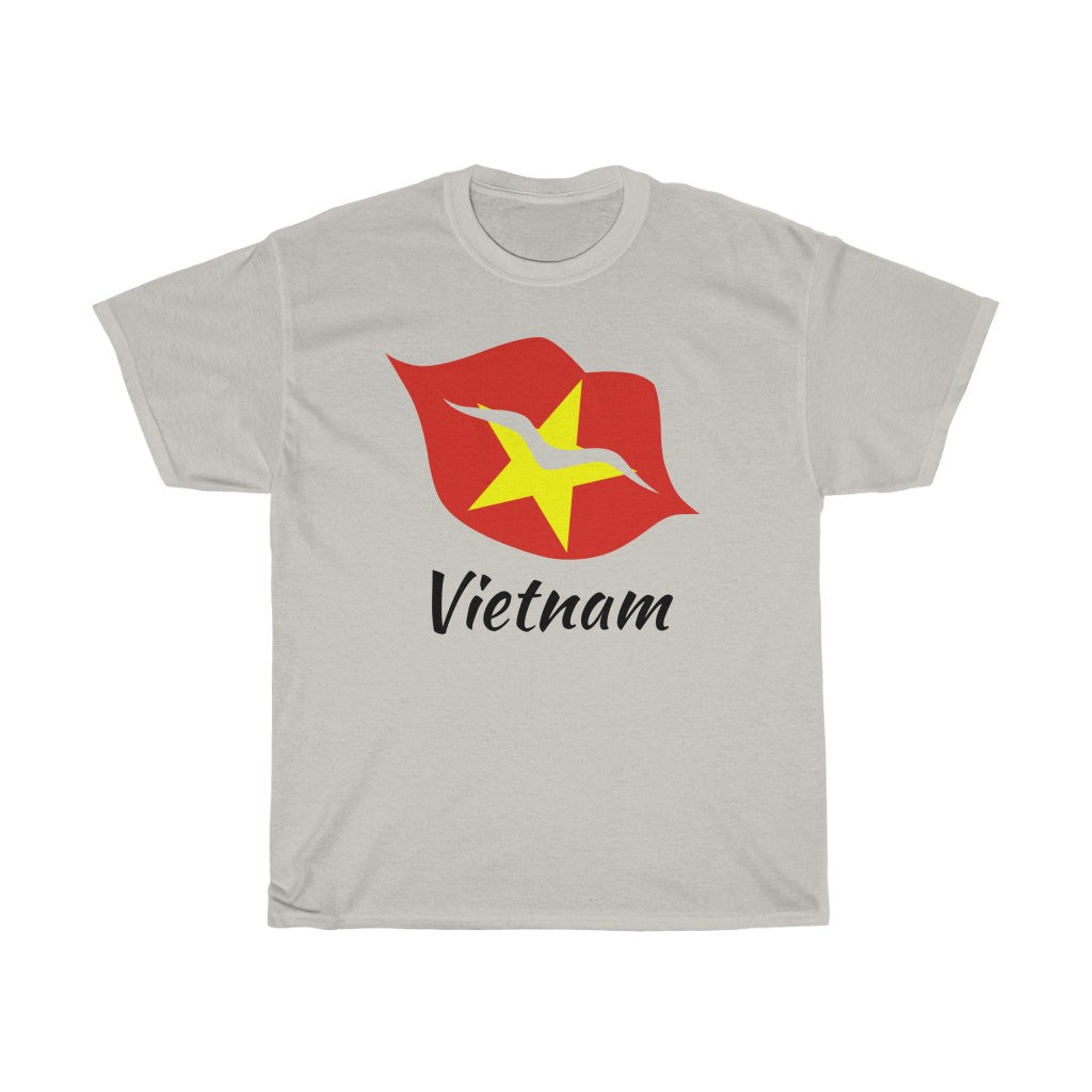 Vietnam Lips Flag Standard Tee 1 - Unisex