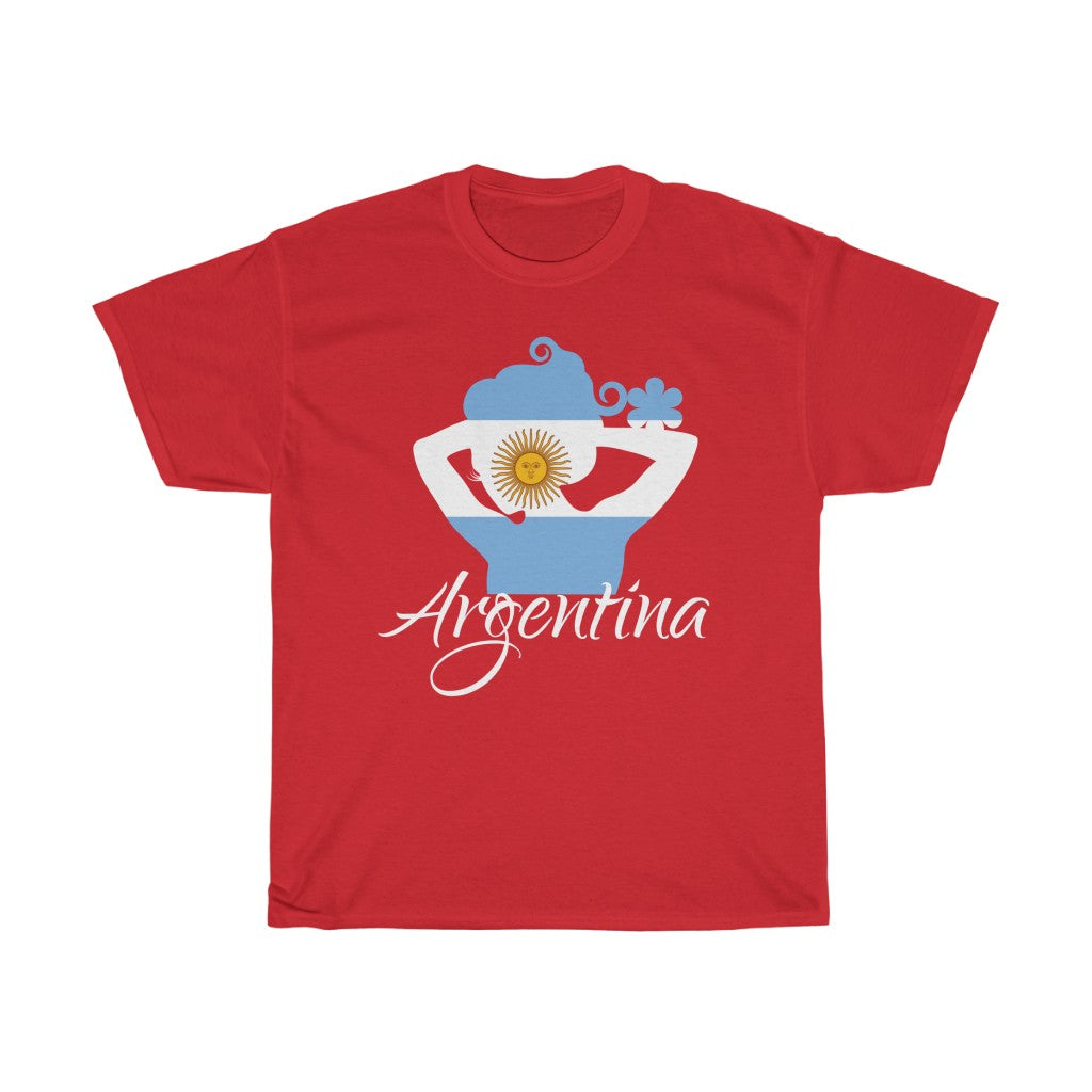 Argentina Lady Flag Standard Tee 2 - Unisex