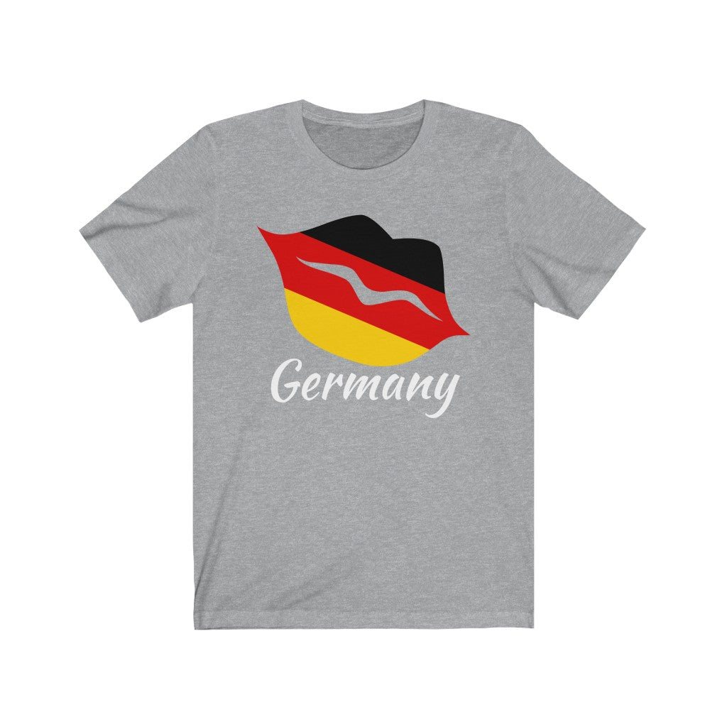 Germany Lips Flag Premium Tee 2 - Unisex