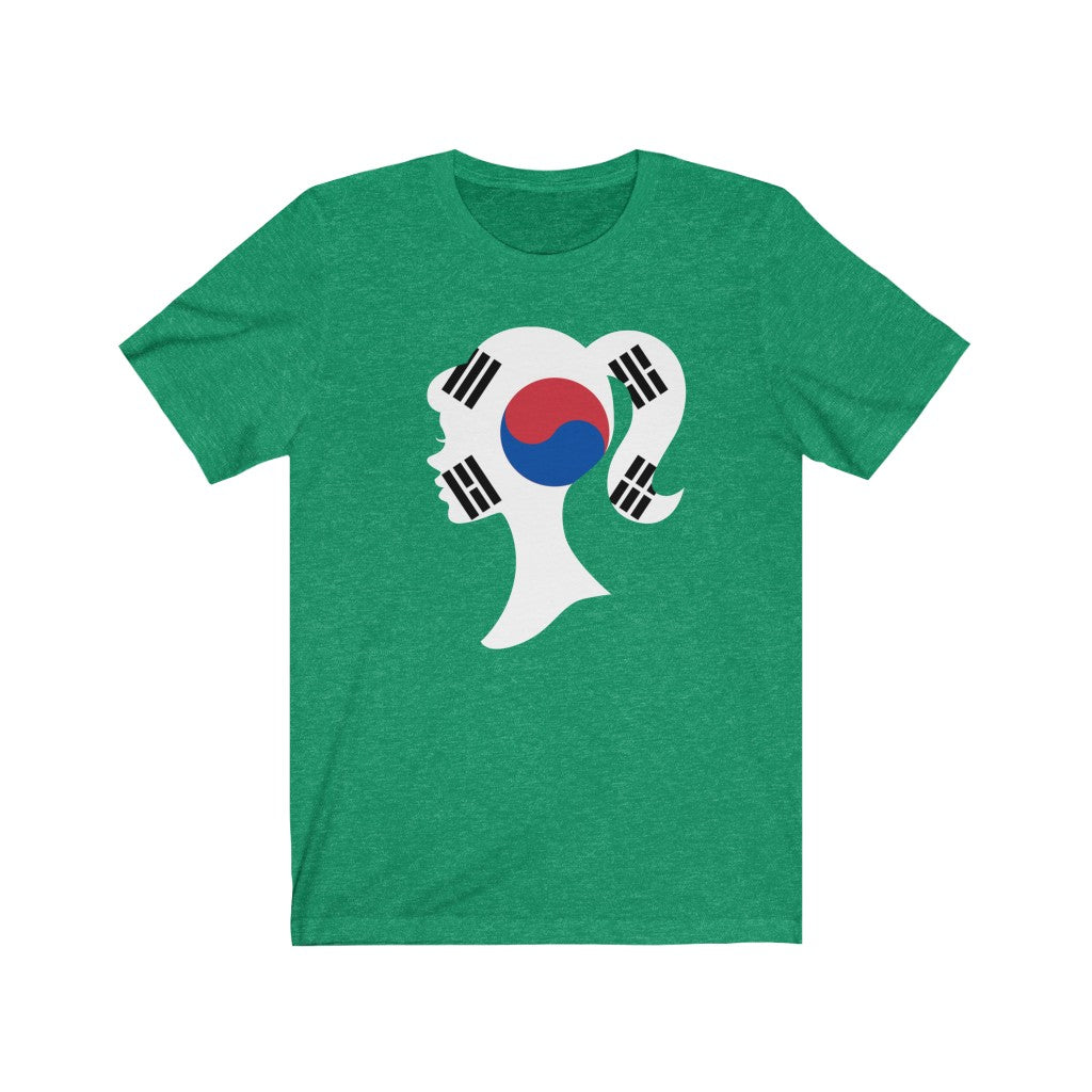 South Korea Girl Flag Premium Tee - Unisex