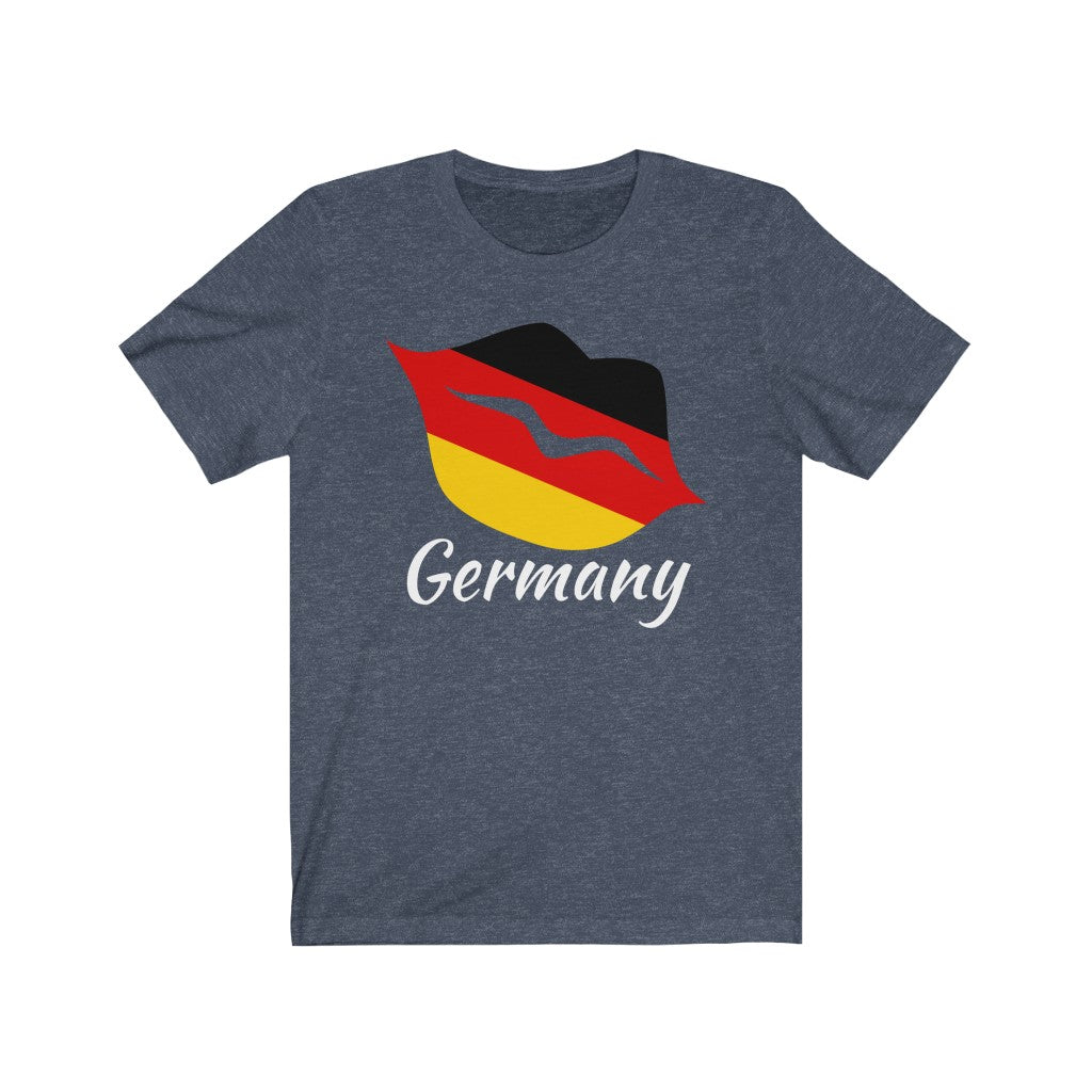 Germany Lips Flag Premium Tee 2 - Unisex