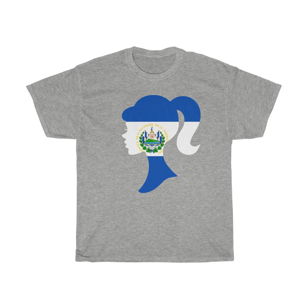 El Salvador Girl Flag Standard Tee - Unisex