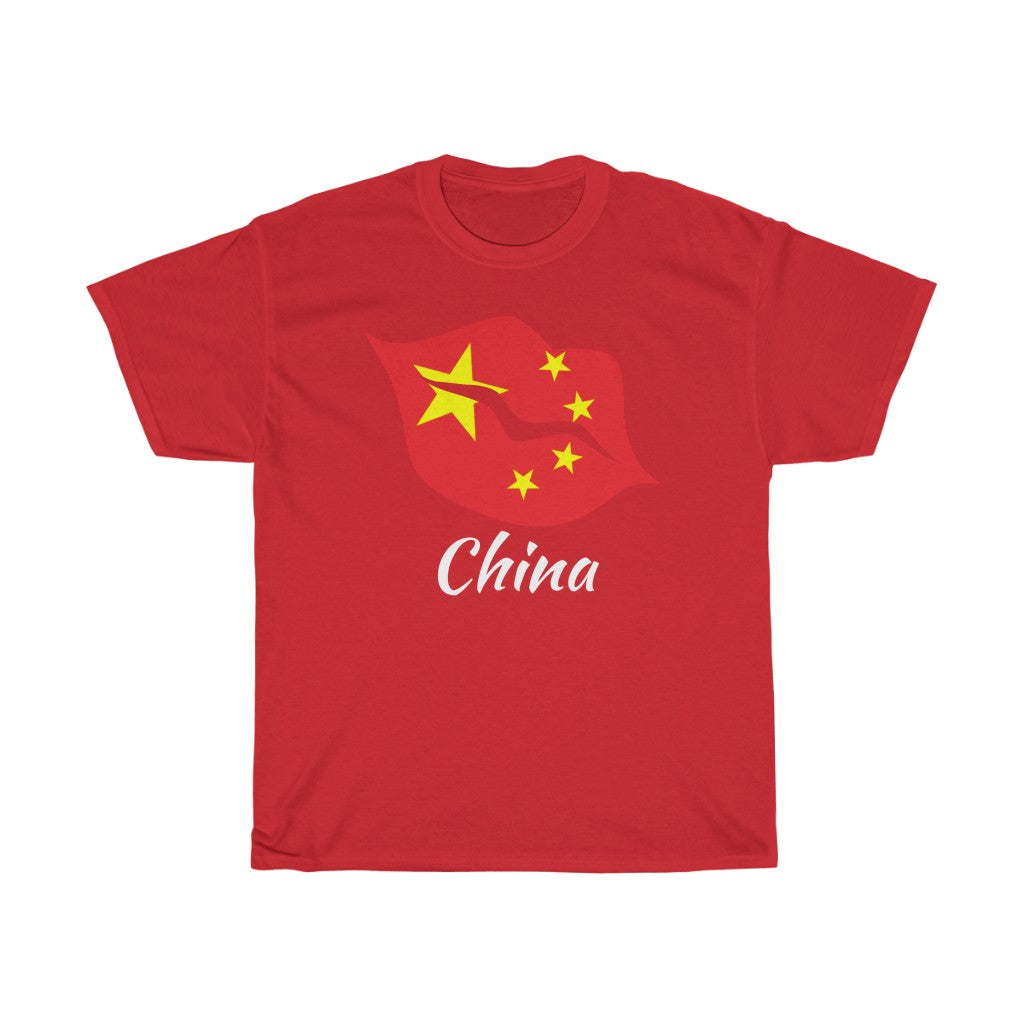 China Lips Flag Standard Tee 2 - Unisex