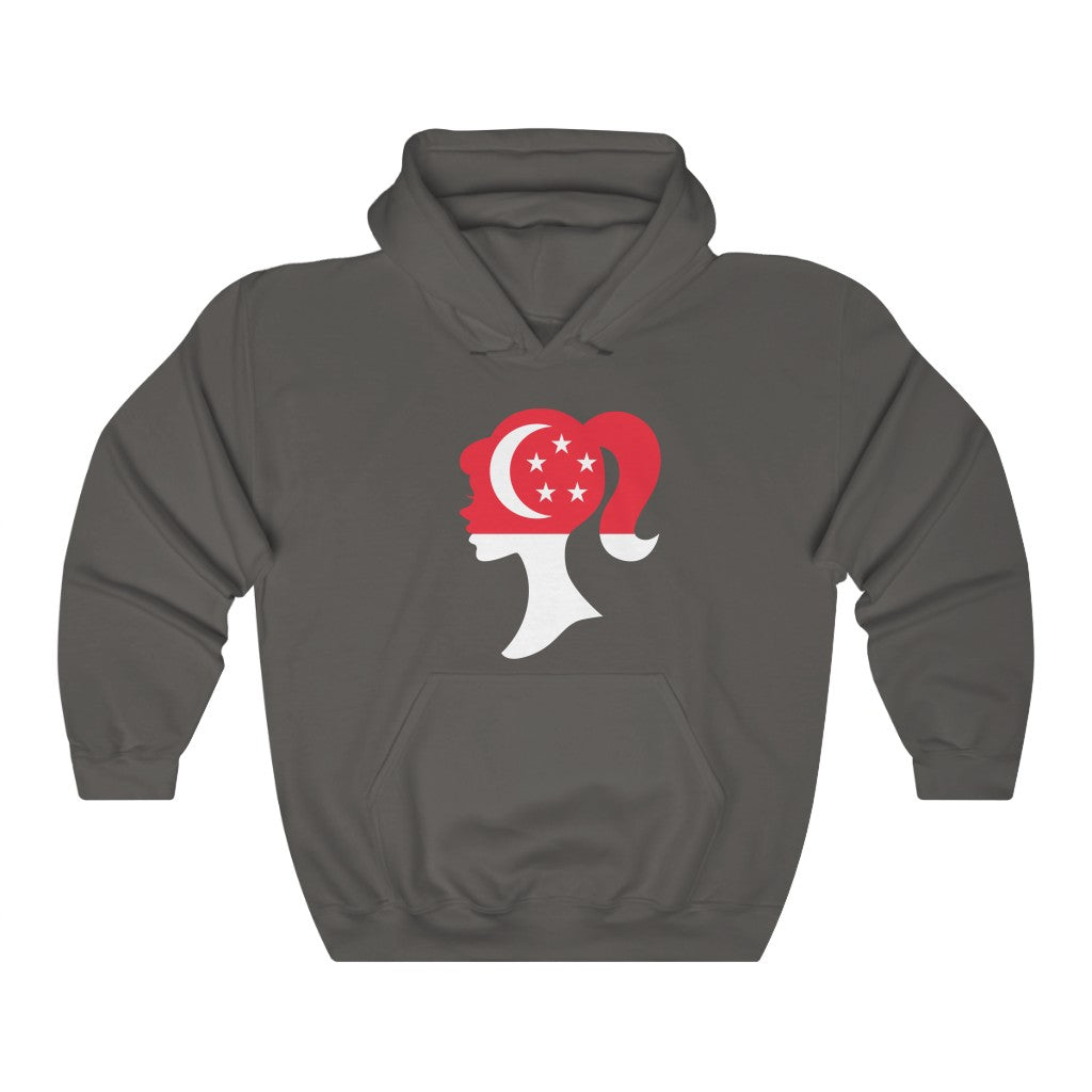 Singapore Girl Flag Hoodie Sweatshirt - Unisex