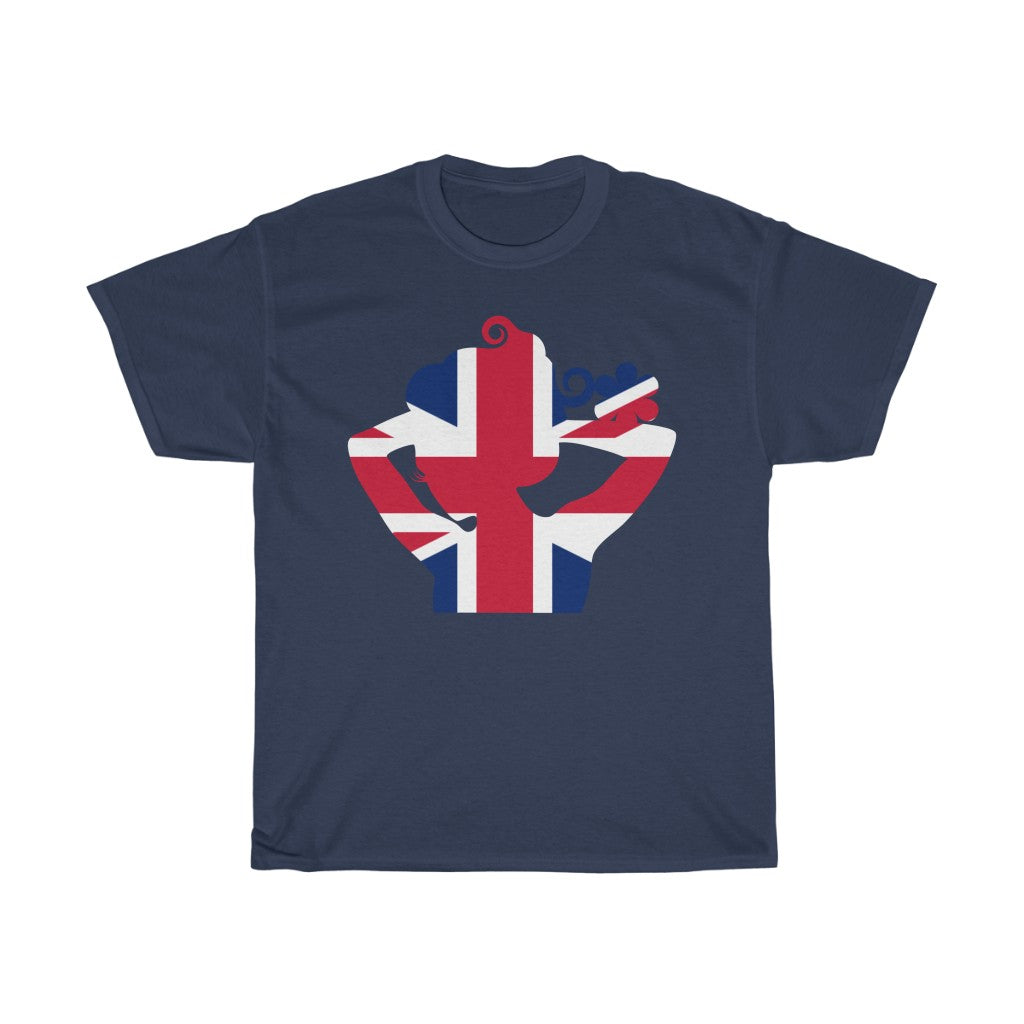 United Kingdom Lady Flag Standard Tee - Unisex