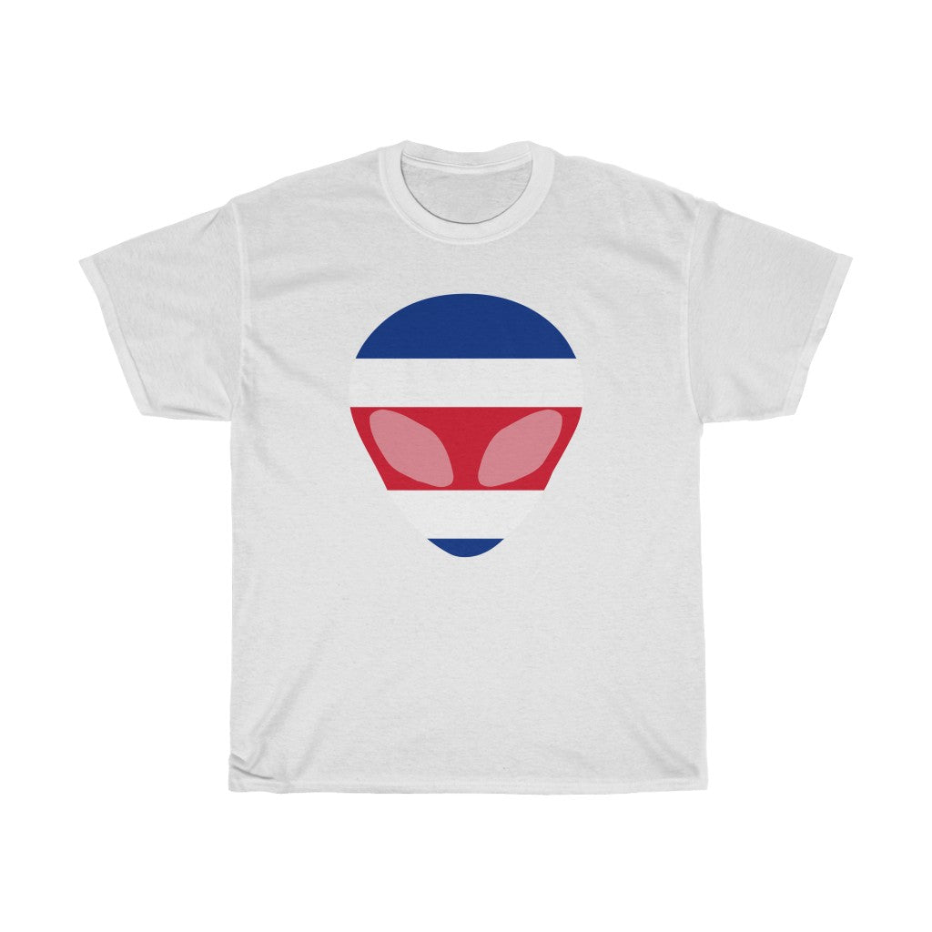 Costa Rica Alien Flag Standard Tee - Unisex