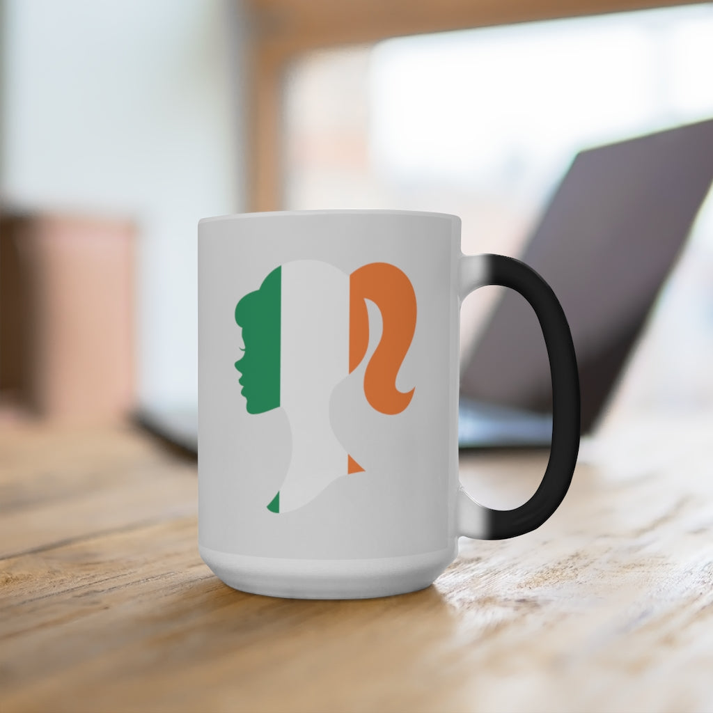 Ireland Girl Color Changing Mug