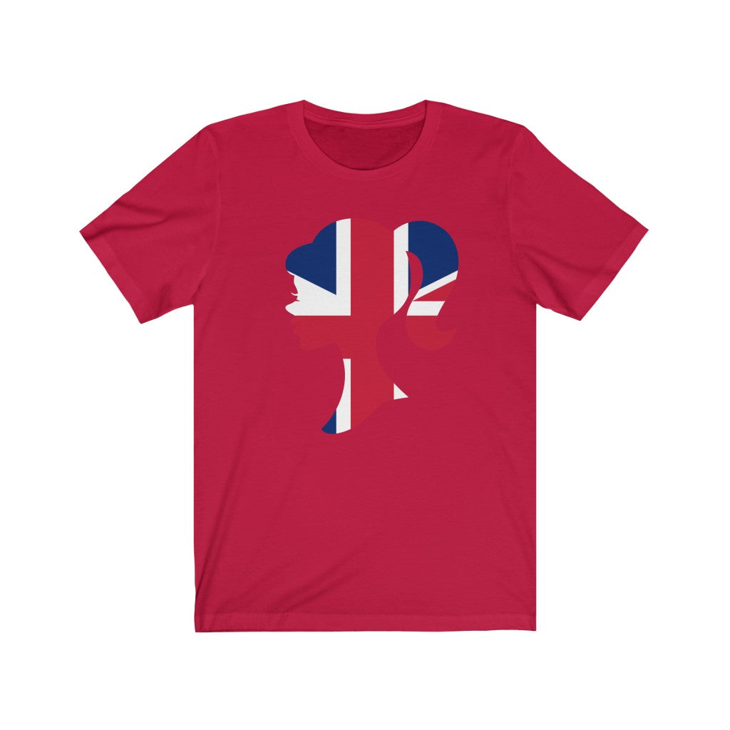 United Kingdom Girl Flag Premium Tee - Unisex