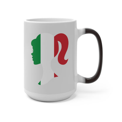 Italy Girl Color Changing Mug