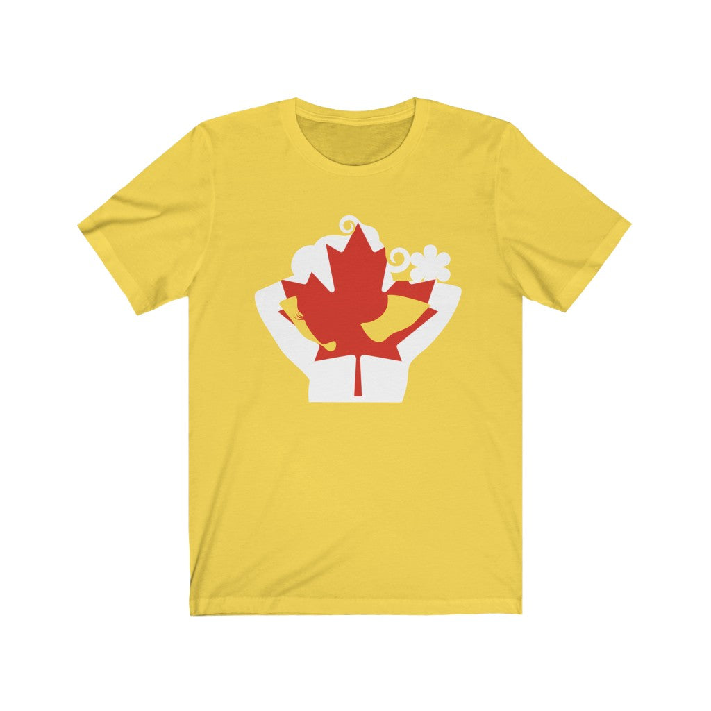 Canada Lady Flag Premium Tee - Unisex