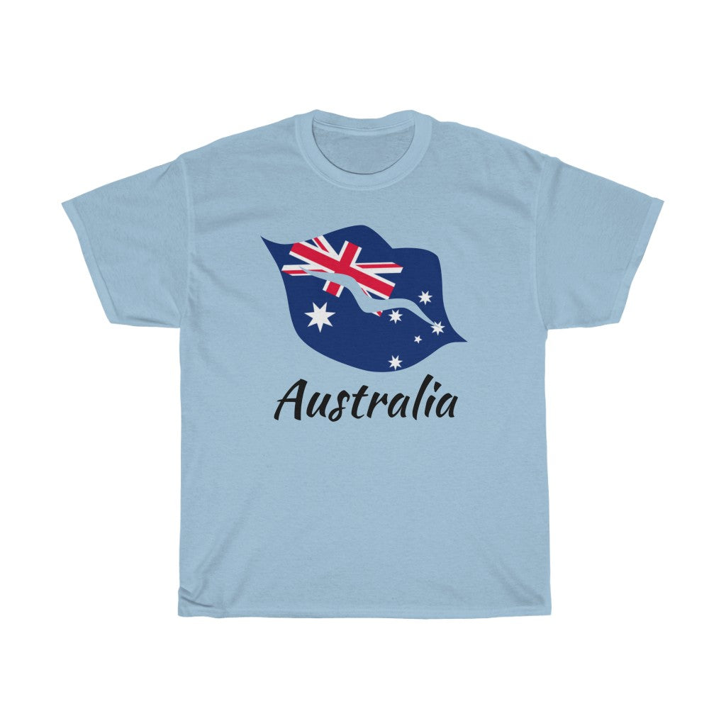 Australia Lips Flag Standard Tee 1 - Unisex