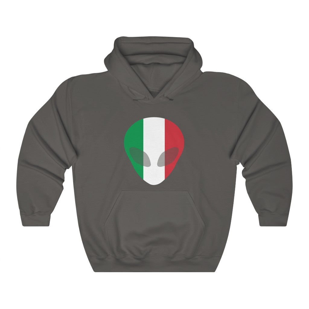 Italy Alien Flag Hoodie Sweatshirt - Unisex
